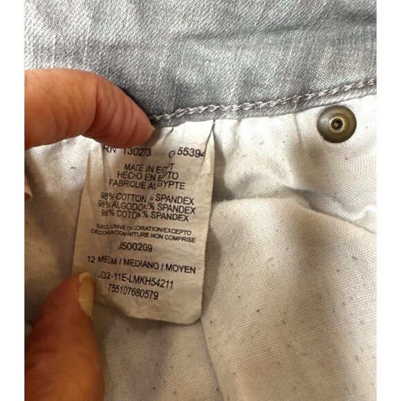 Lee Womens Slender Secret Gray Bootcut Denim Jeans 12 M - Picture 7 of 10